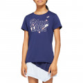 ASICS JR T-shirt dziewczęcy Tennis G Kids GPX T peacoat (2044A012-401).jpg