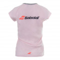 BABOLAT - T-shirt dziewczęcy Core Tee light lavender_1.jpg