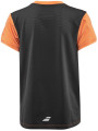 BABOLAT - T-shirt chłopięcy PF V Neck Tee celosia orange_1.jpg