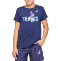 ASICS JR T-shirt chłopięcy Tennis B Graphic T peacoat (2044A008-401).jpg
