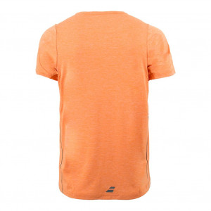 BABOLAT - T-shirt chłopięcy PF Crew Neck Tee celosia orange (2017)