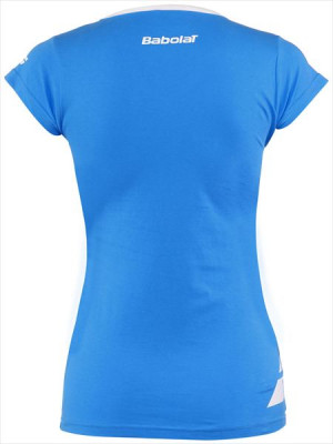 BABOLAT - T-shirt dziewczęcy TRAINING niebieski (2013)