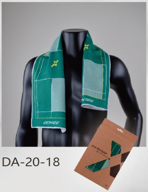 EXTHREE - Ręcznik kortowy DA20 green (100 x 25)