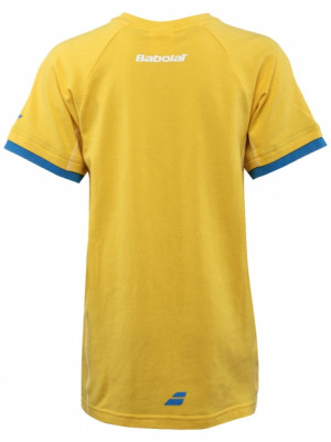 BABOLAT - T-shirt chłopięcy Essential Training żółty