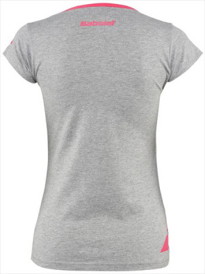 BABOLAT - T-shirt dziewczęcy TRAINING szary (2013)