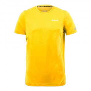 BABOLAT - T-shirt chłopięcy Core Flag Tee aero yellow (2017)