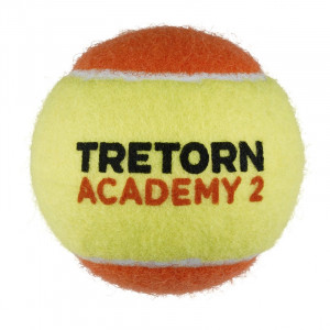 TRETORN - Piłki tenisowe dla dzieci ORANGE Academy 2 (1 szt.) wiek 8-9 lat