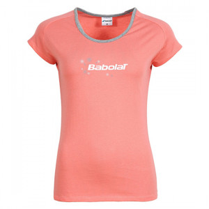 BABOLAT - T-shirt dziewczęcy TEE CORE pink (2015)