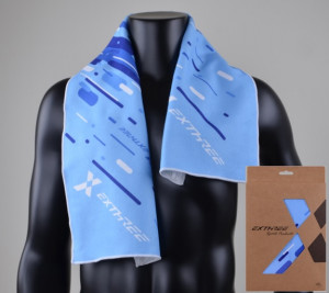 EXTHREE - Ręcznik kortowy DA20 sky blue (100 x 25)