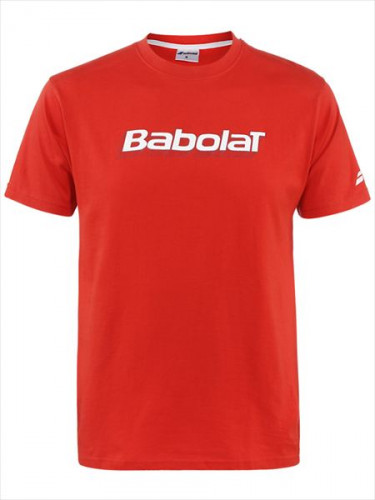 BABOLAT - T-shirt training boy-men red-orange.jpg