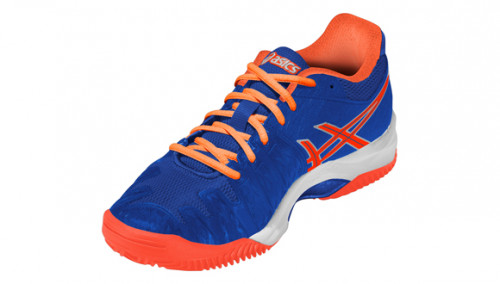 ASICS - Buty tenisowe dla dzieci Gel-Resolution 6 CLAY blue-flash orange-silver_4.jpg