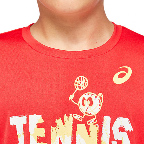 ASICS JR T-shirt chłopięcy Tennis B Graphic T red (2044A008-600)_4.jpg