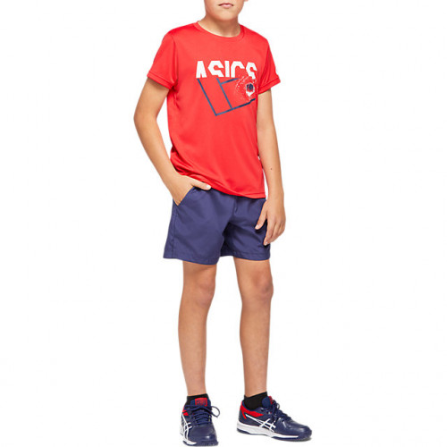 ASICS JR T-shirt chłopięcy Tennis B Kids GPX T red (2044A007-600)_2.jpg